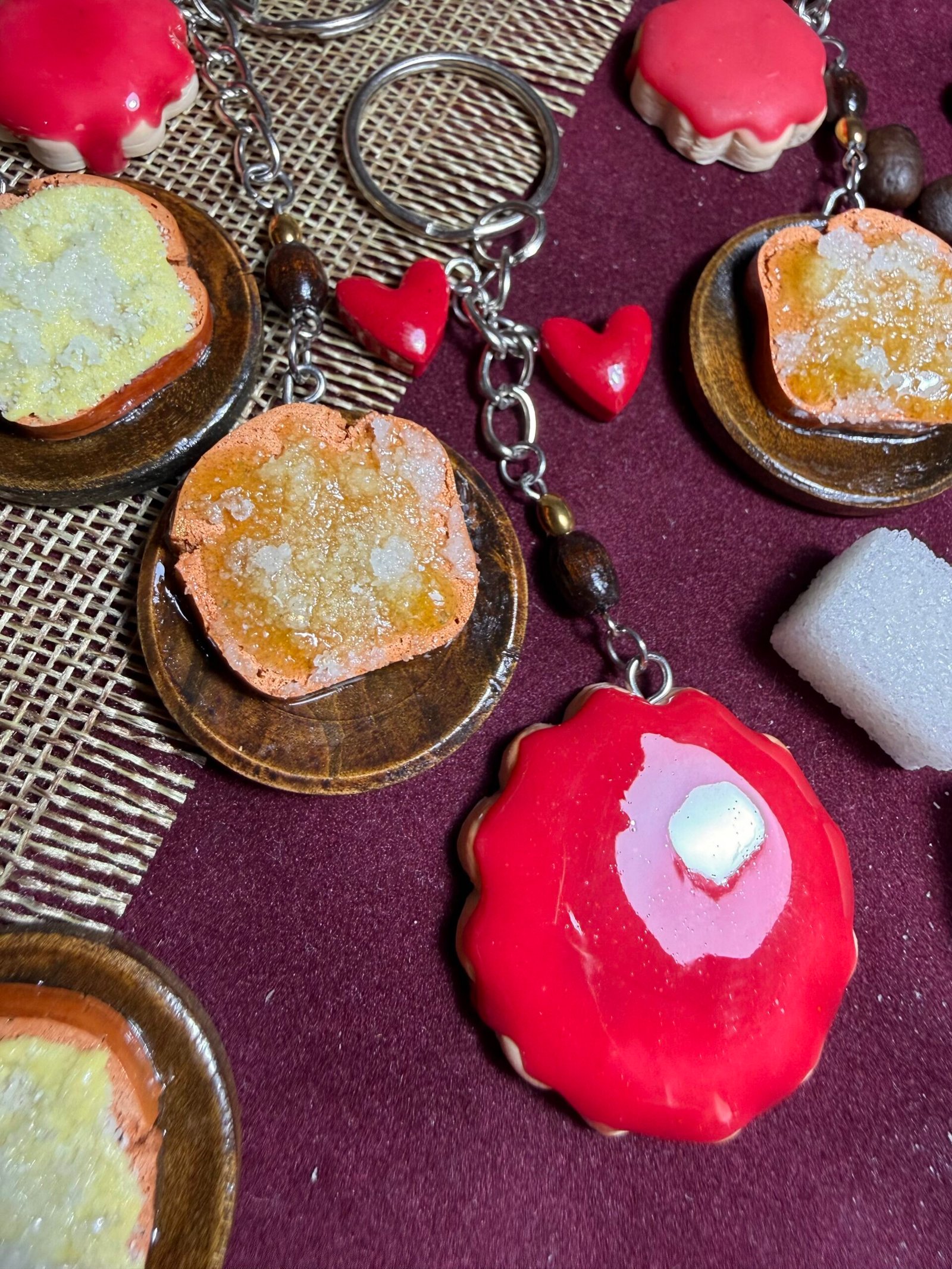 Bukë me vaj, sheqer, kurabie keychain - Image 5