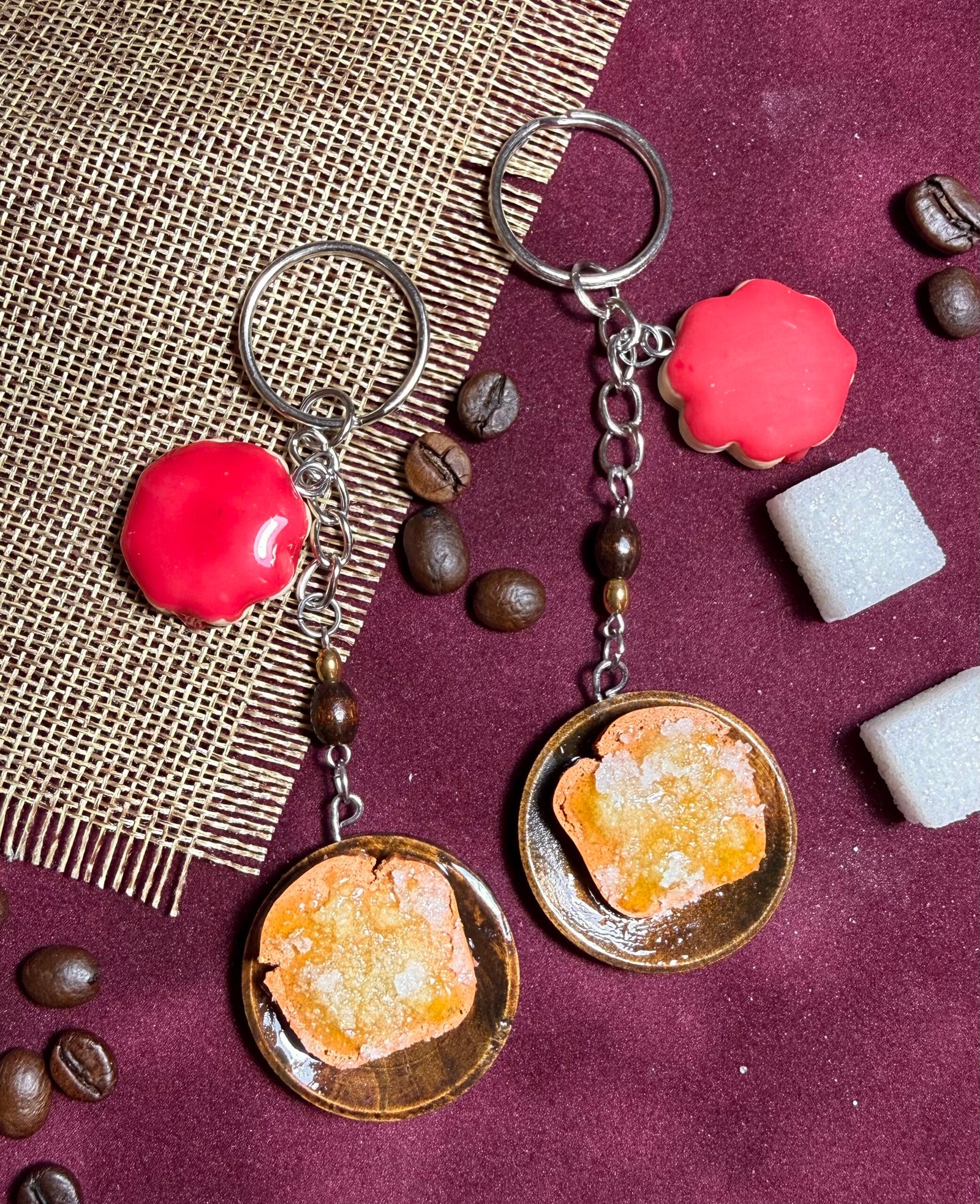 Bukë me vaj, sheqer, kurabie keychain - Image 3