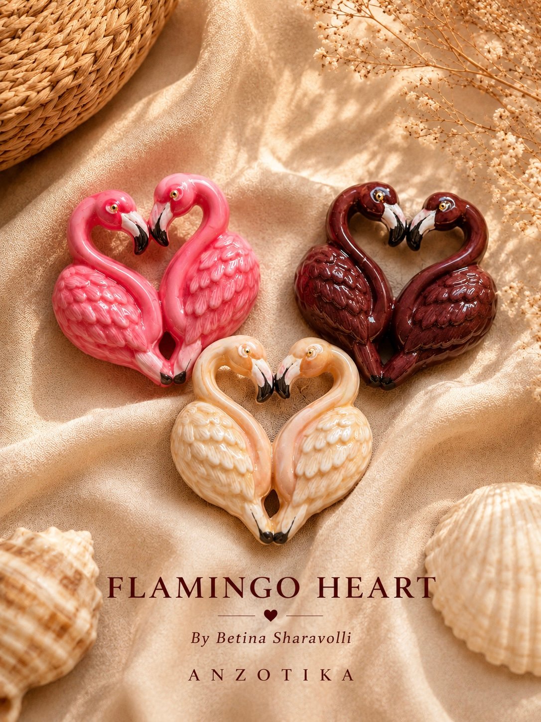 Flamingo Heart